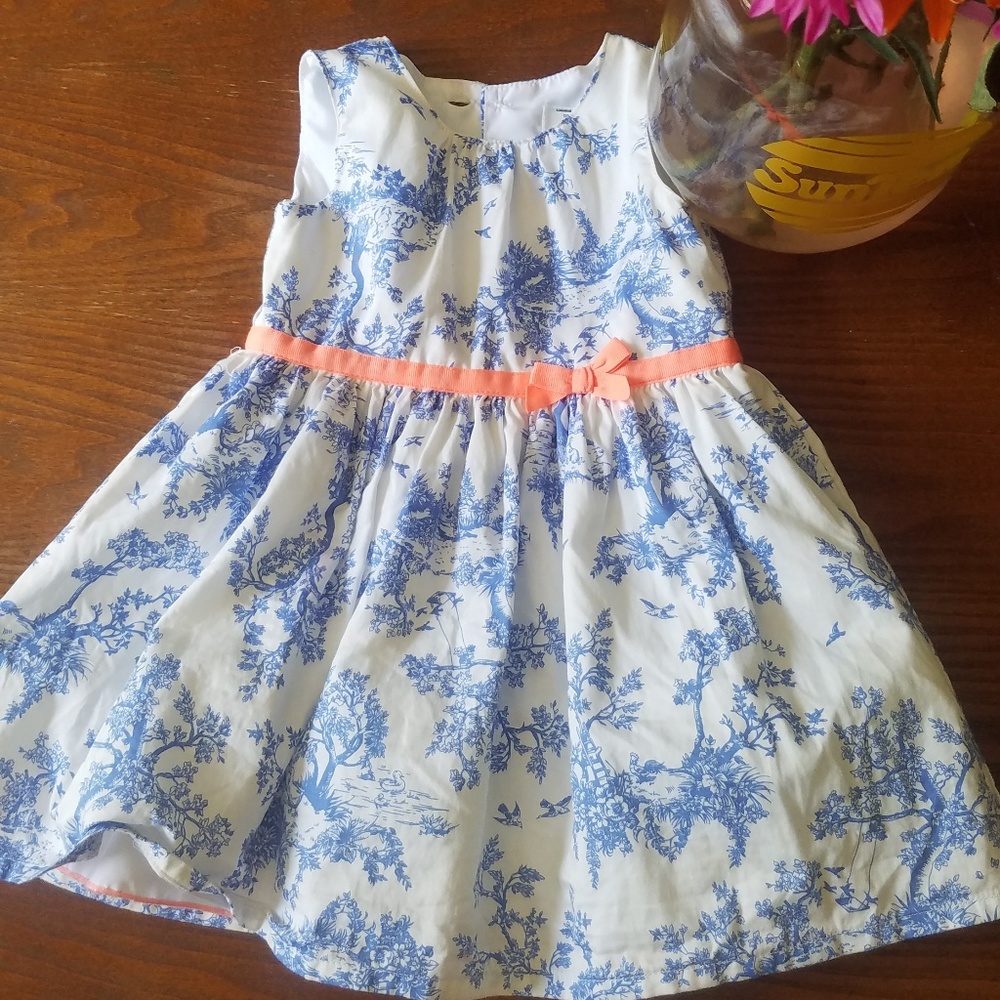 Carters floral print baby dress